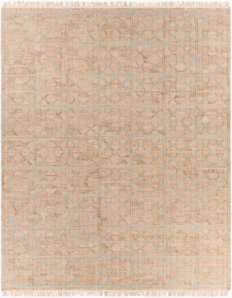 Laural Handmade Rug — Cream/Dusty Sage