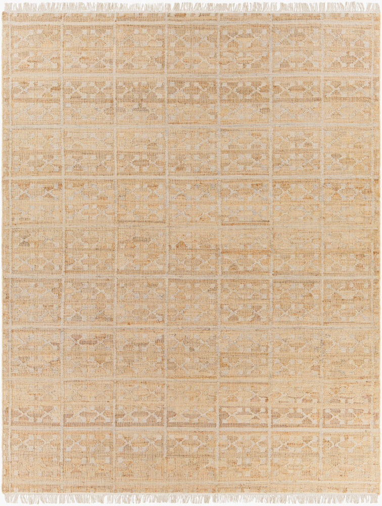 Laural Handmade Rug — Cream/Light Gray