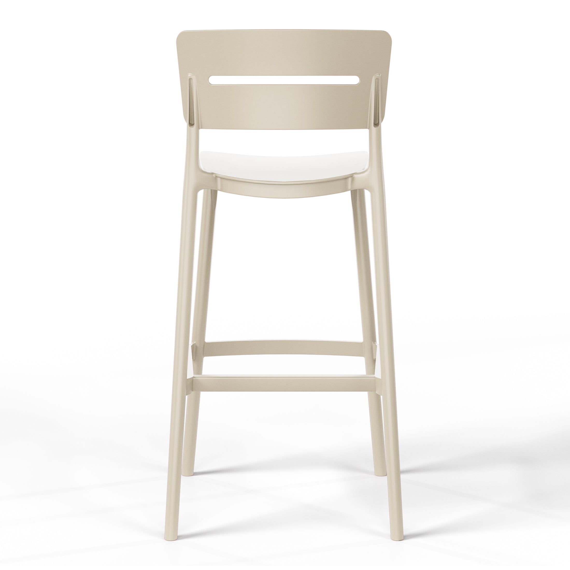 Polyform 29.5" Bar Stool (Set of 2) Seahawk Designs Patio Bar & Counter Stools