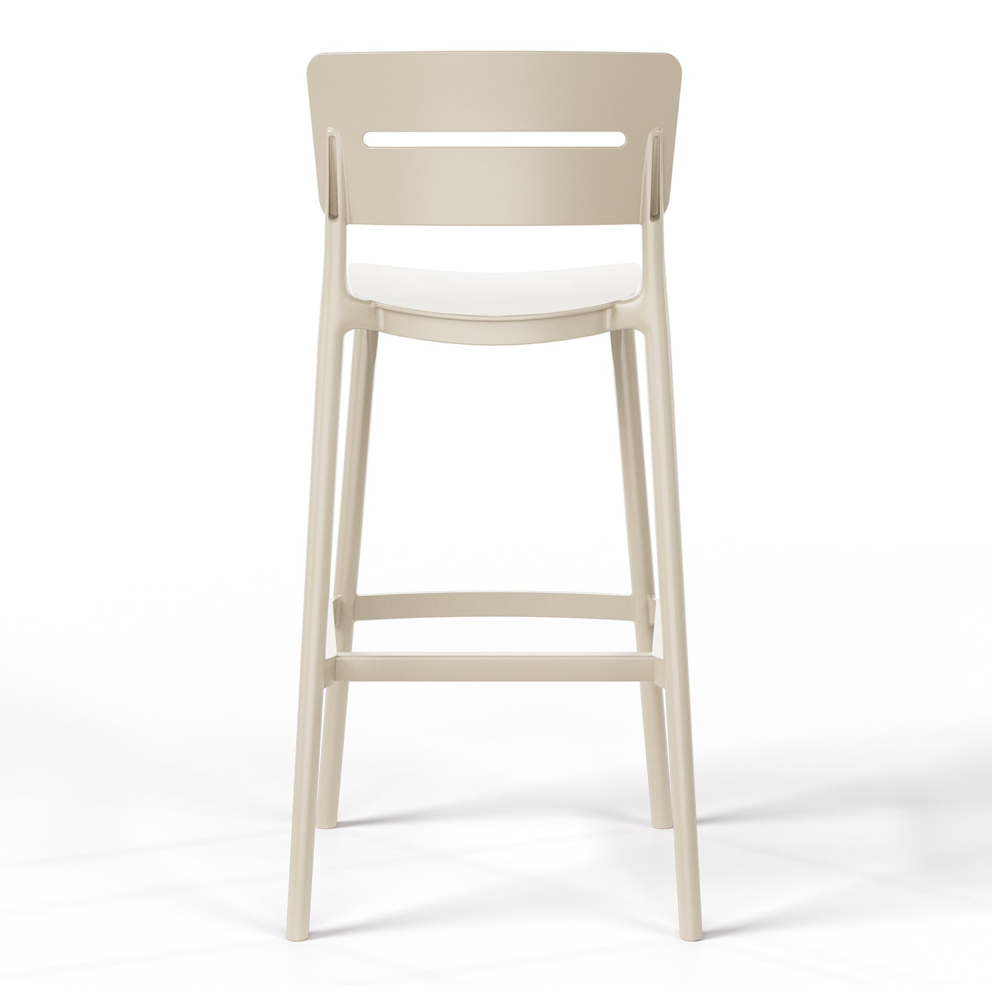Polyform 29.5" Bar Stool (Set of 2) Seahawk Designs Patio Bar & Counter Stools
