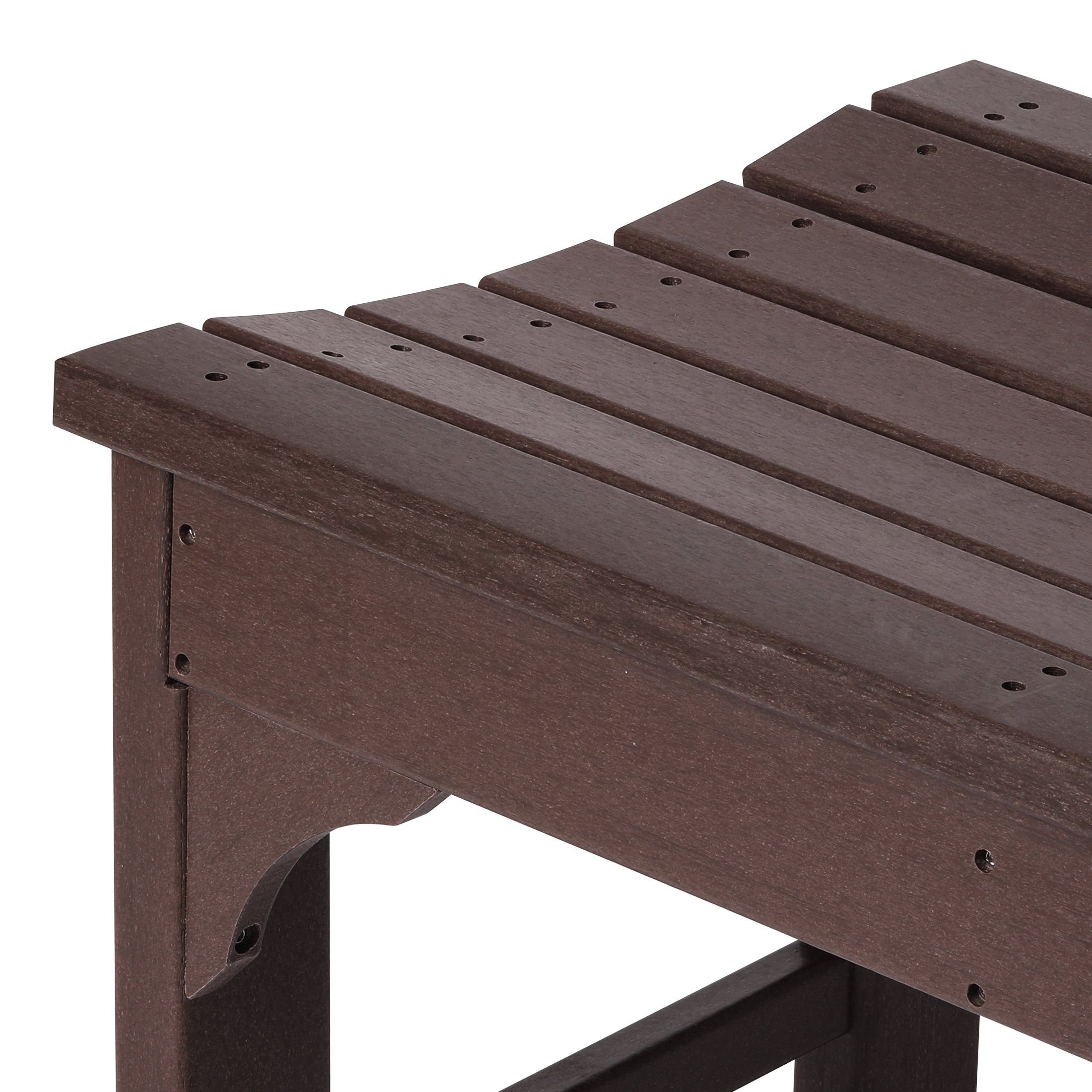 Concord All-Weather Outdoor Garden Backless Bench (46" Wide) Seahawk Designs Patio Benches