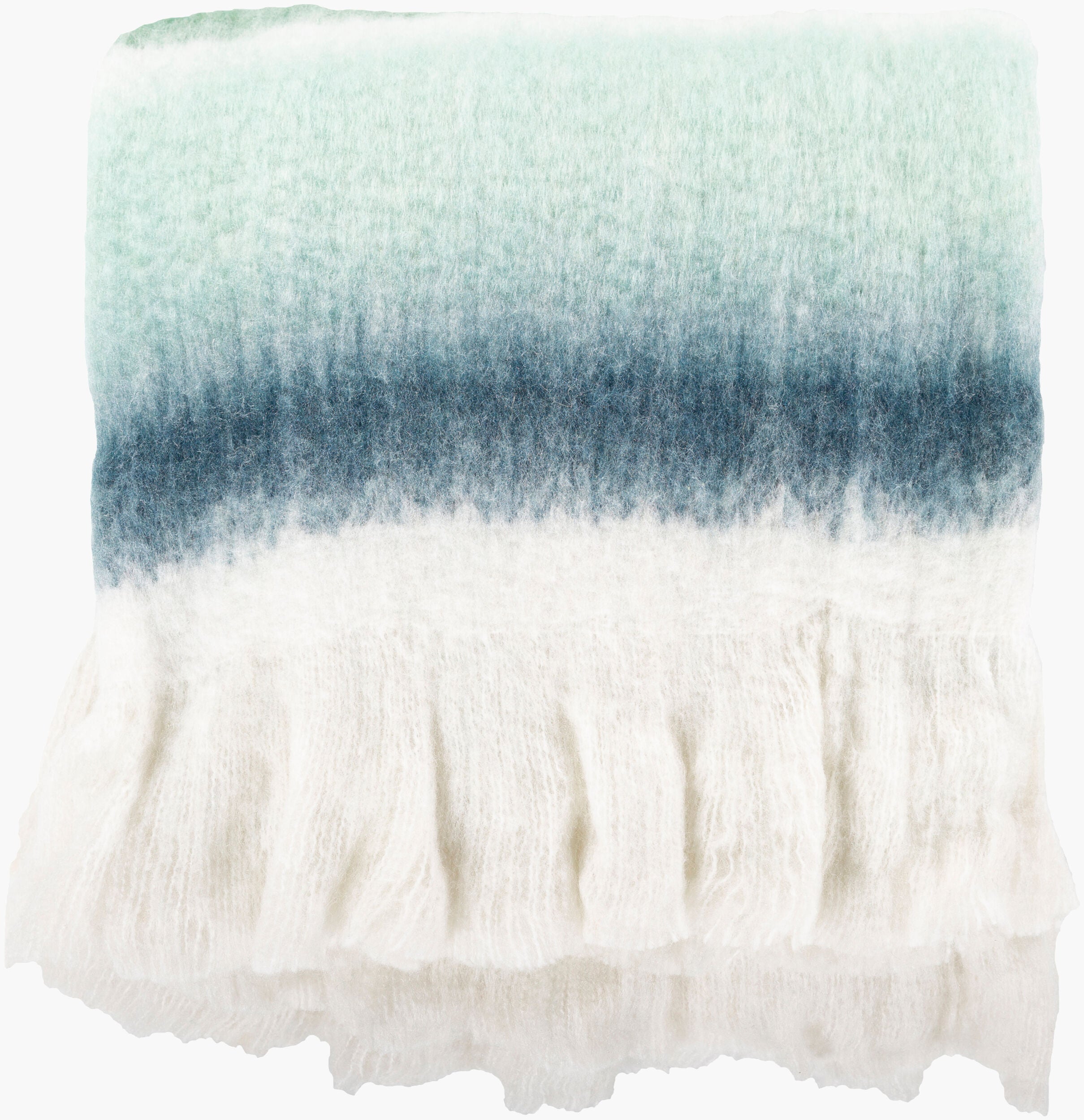 Lanose Throw — Dark Blue/Ice Blue