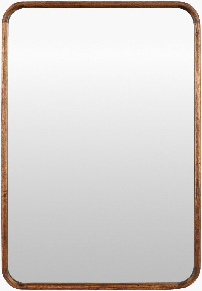 Kinsale Accent Mirror — Brown