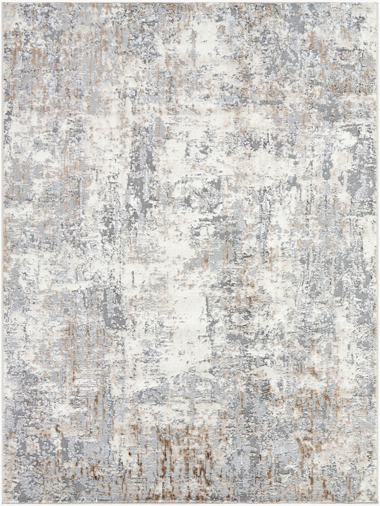 Lustro Machine Woven Rug — Charcoal/Gray