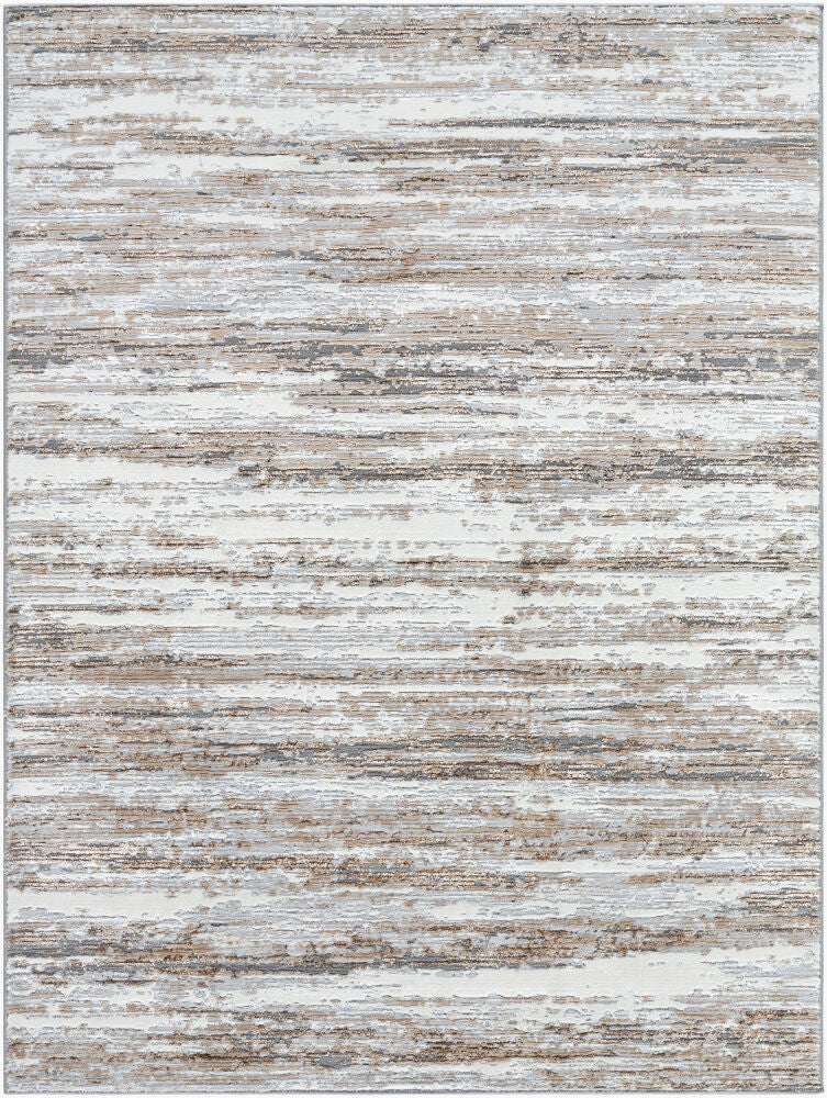 Lustro Machine Woven Rug — Charcoal/Gray