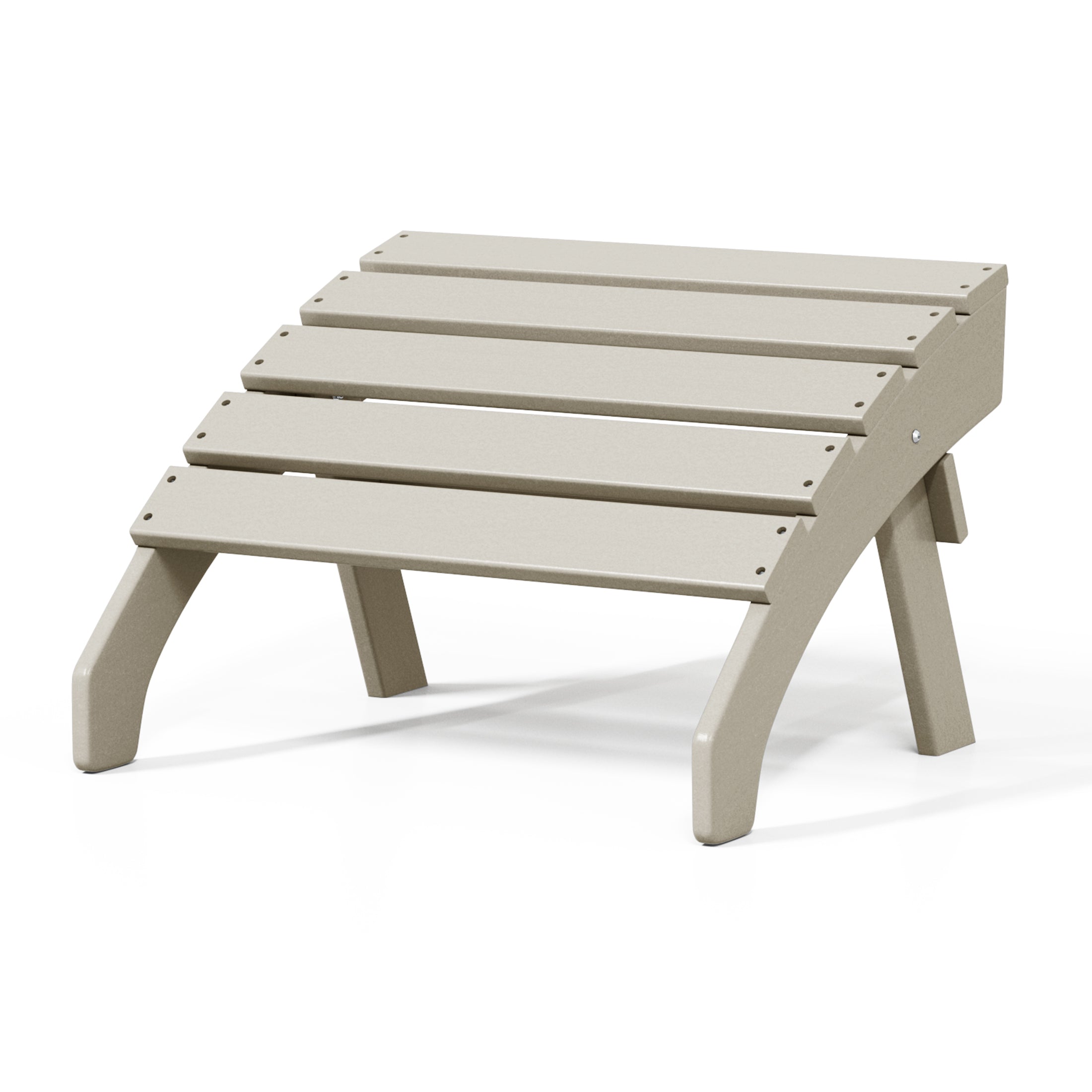 Westport All-Weather Outdoor Adirondack Folding Foot Rest/Ottoman Seahawk Designs Patio Ottomans