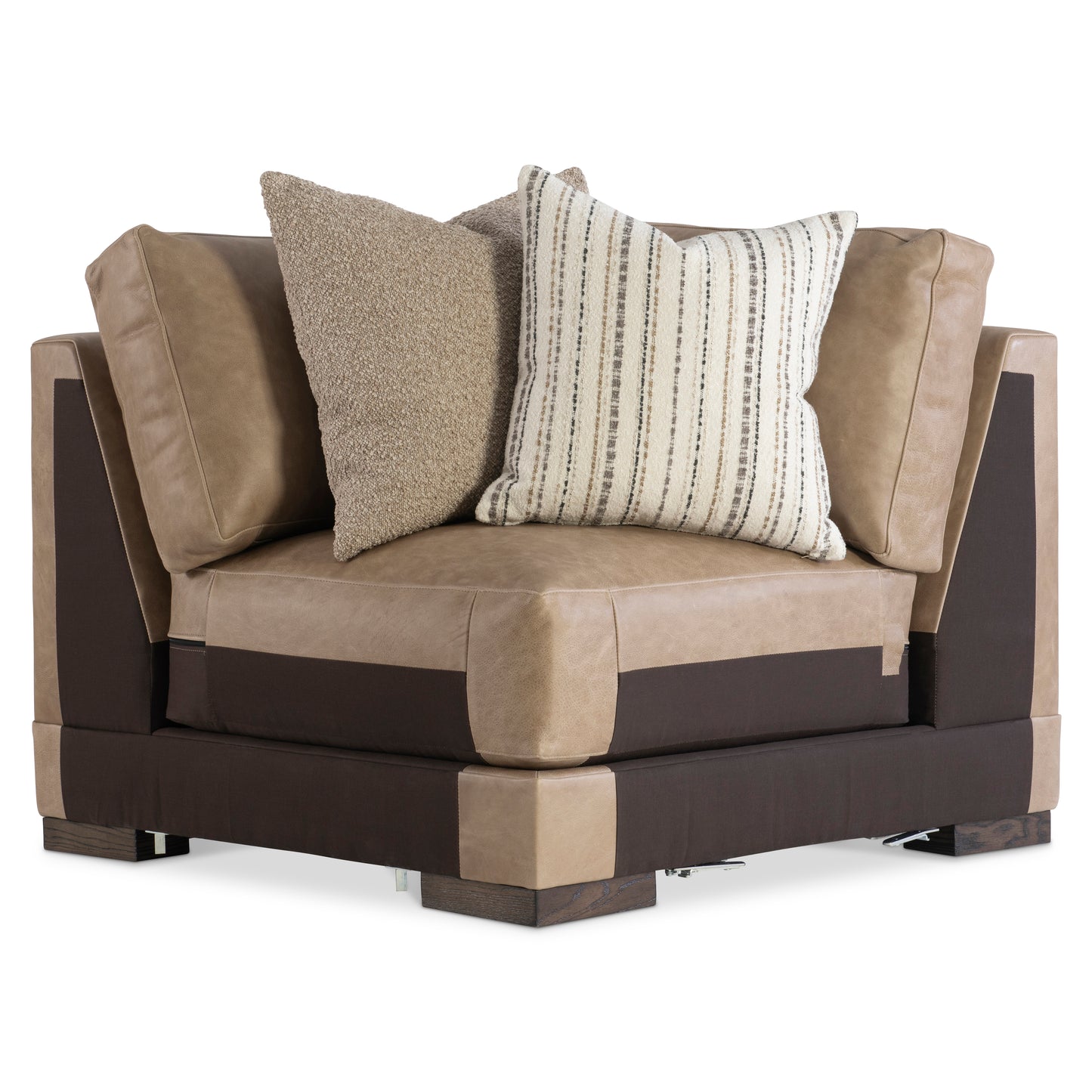 Lars Leather Corner Chair