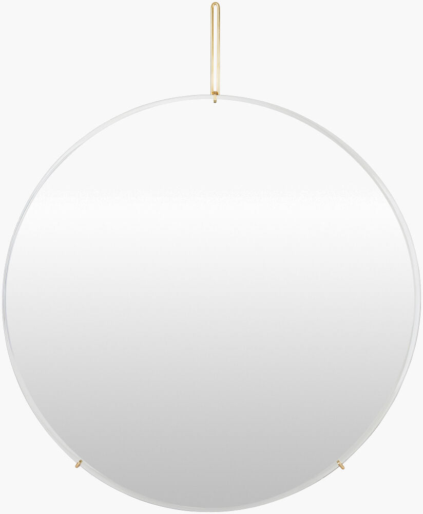 Lunar Accent Mirror — Gold