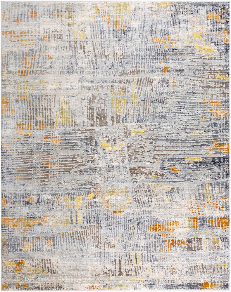 Liverpool Machine Woven Rug — Black/Brown
