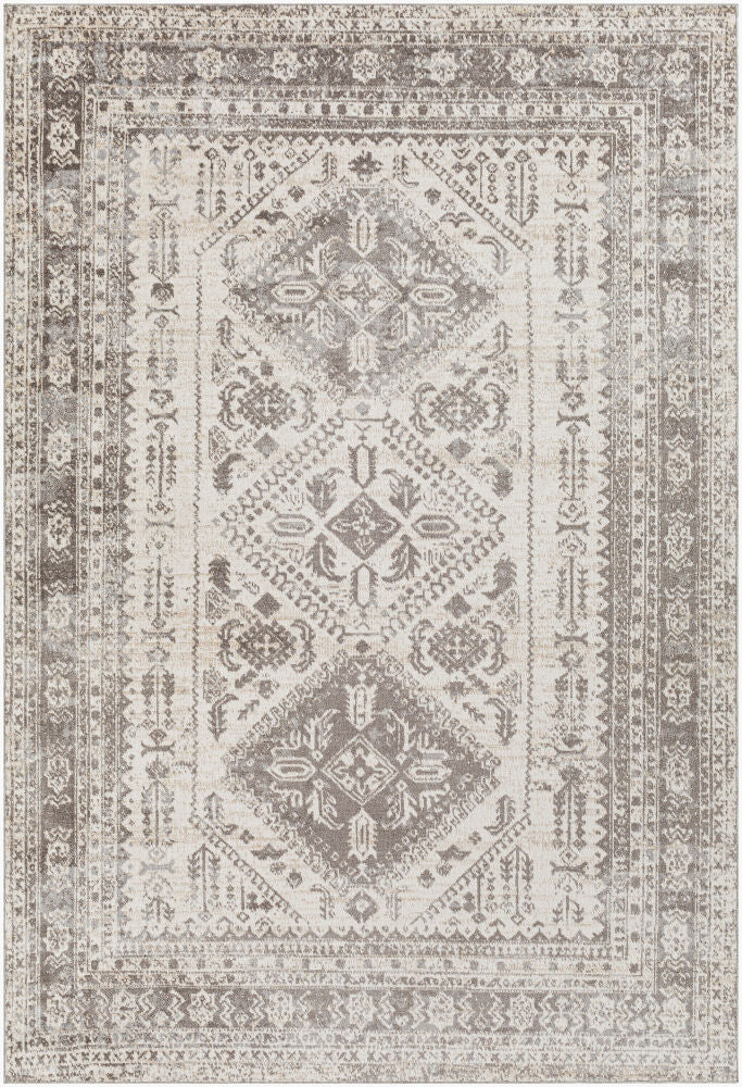 Lavadora Machine Woven Rug — Brown/Dark Brown