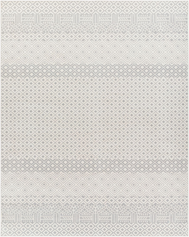 Lavadora Machine Woven Rug — Gray/Light Gray