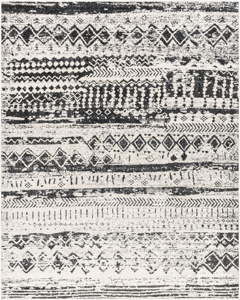 Lavadora Machine Woven Rug — Black/Gray