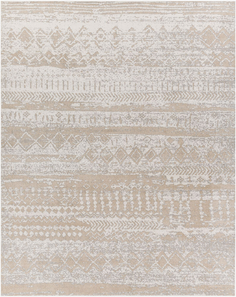 Lavadora Machine Woven Rug — Cream/Light Beige