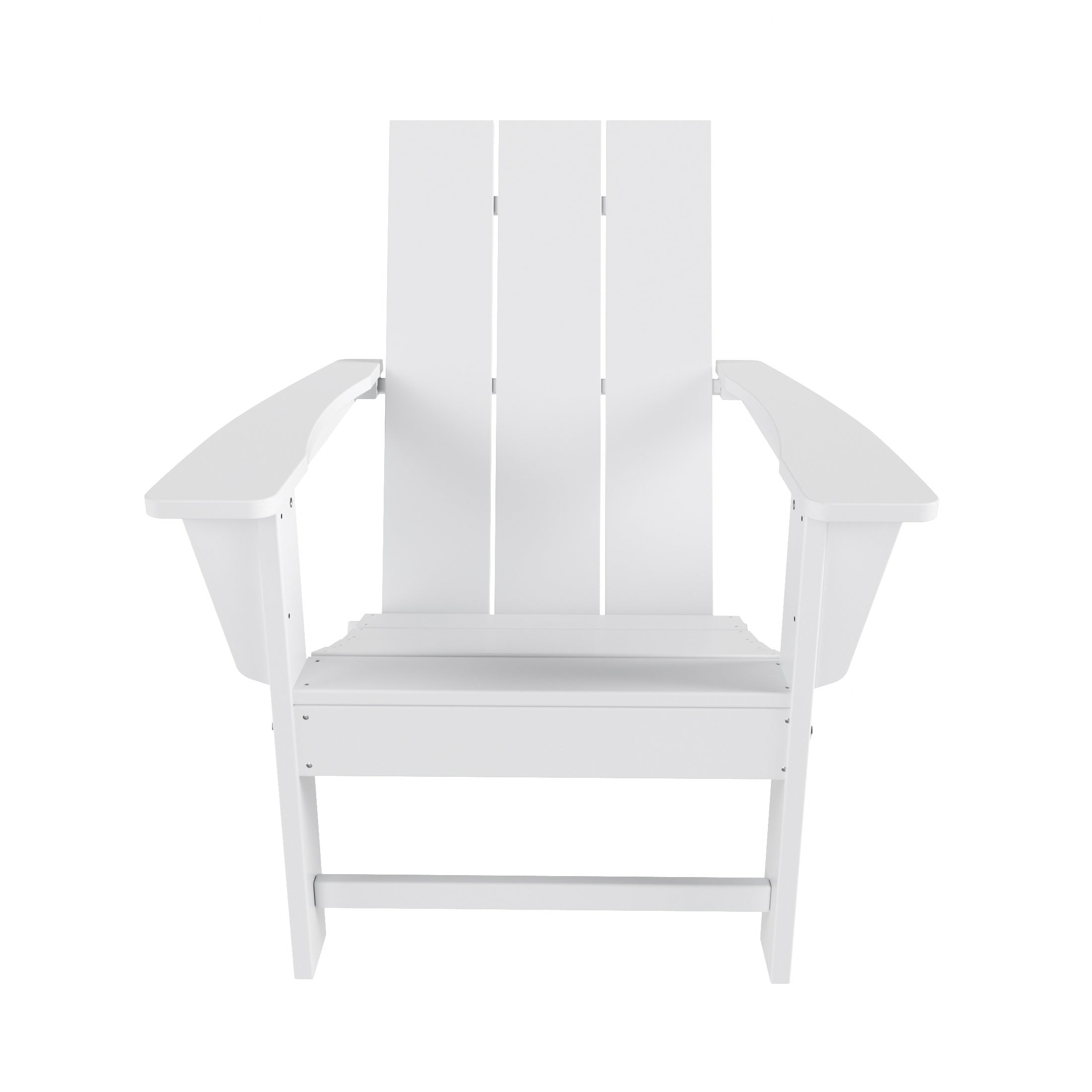Malibu Modern All-Weather Outdoor Folding Adirondack Chair White Seahawk Designs Adirondack Chairs