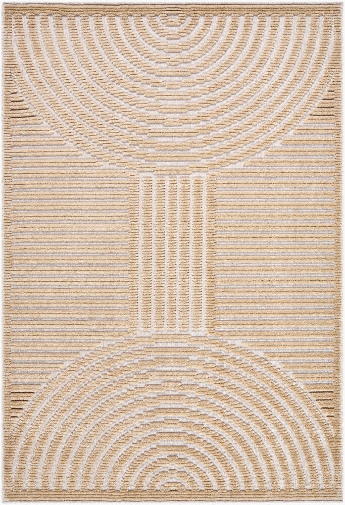 Lyna Machine Woven Rug — Beige/Light Brown