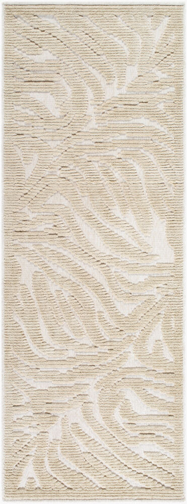 Lyna Machine Woven Rug — Beige/Light Brown