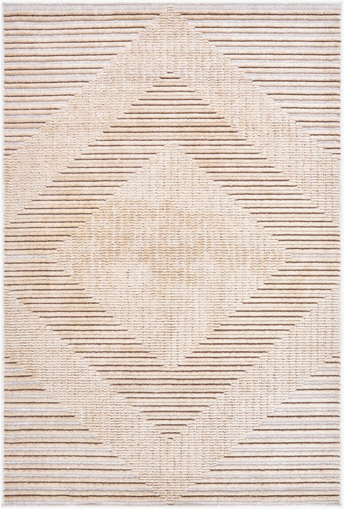 Lyna Machine Woven Rug — Beige/Light Brown