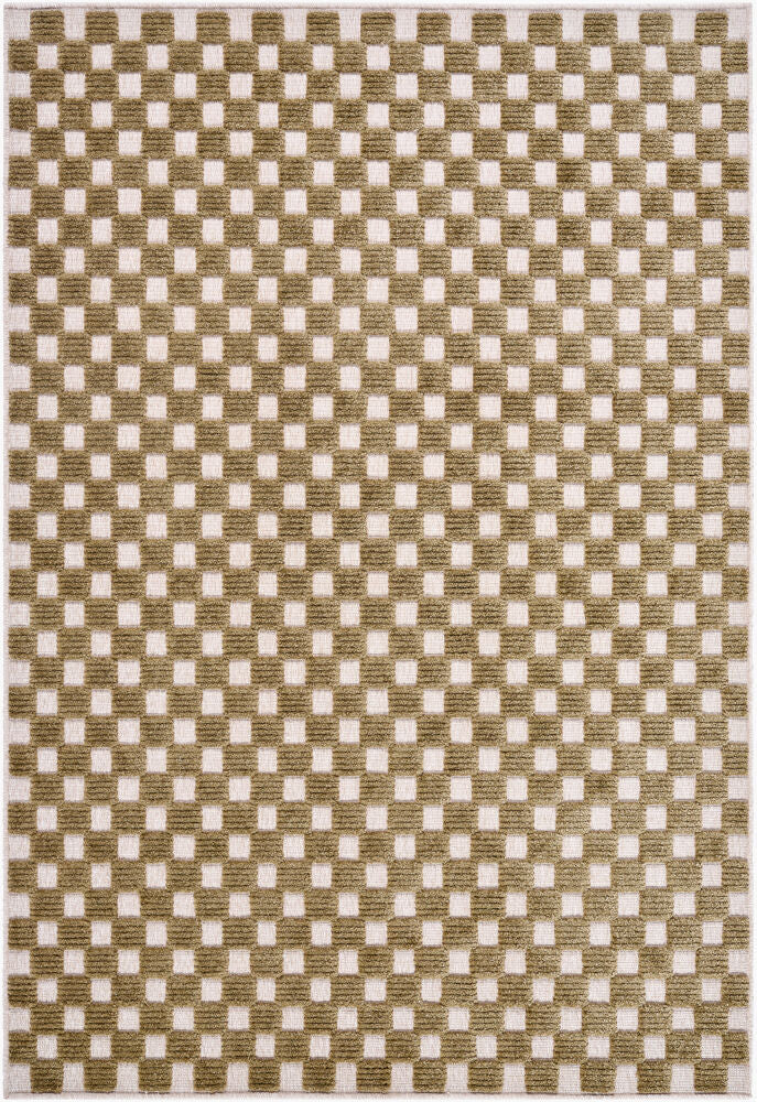Lyna Machine Woven Rug — Beige/Brown