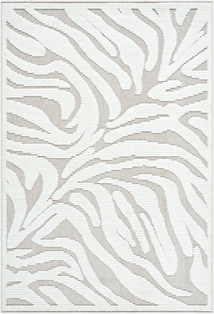 Lyna Machine Woven Rug — Beige/Cream