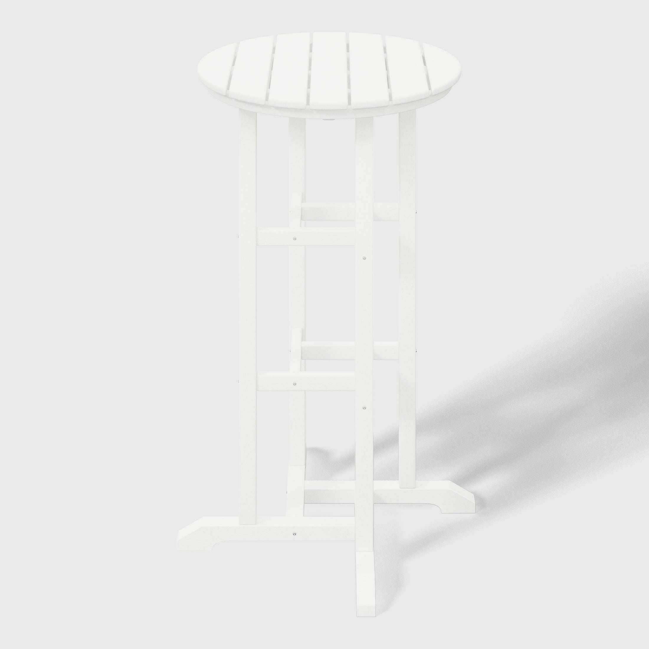 Stockholm All-Weather Outdoor Round Bar Bistro Table (42" Height) Seahawk Designs Patio Bar Tables