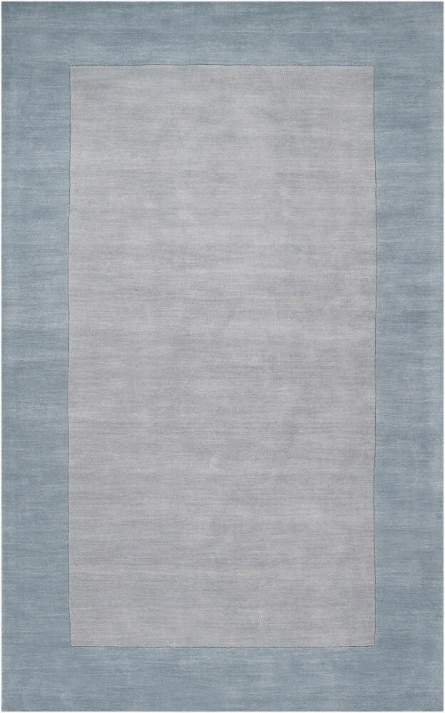 Mystique Handmade Rug — Ice Blue/Medium Gray