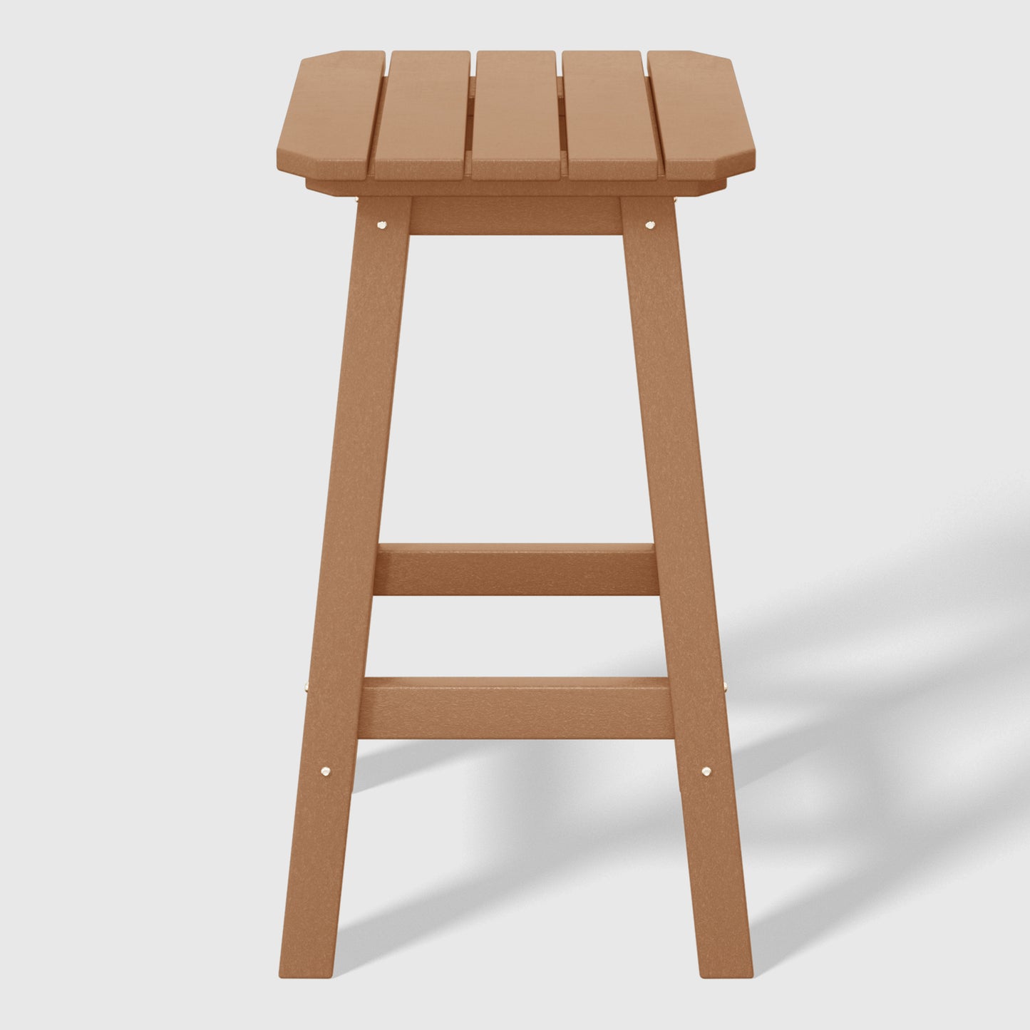 Stockholm All-Weather Outdoor Square Counter Stool (24" Seat Height) Seahawk Designs Patio Bar & Counter Stools