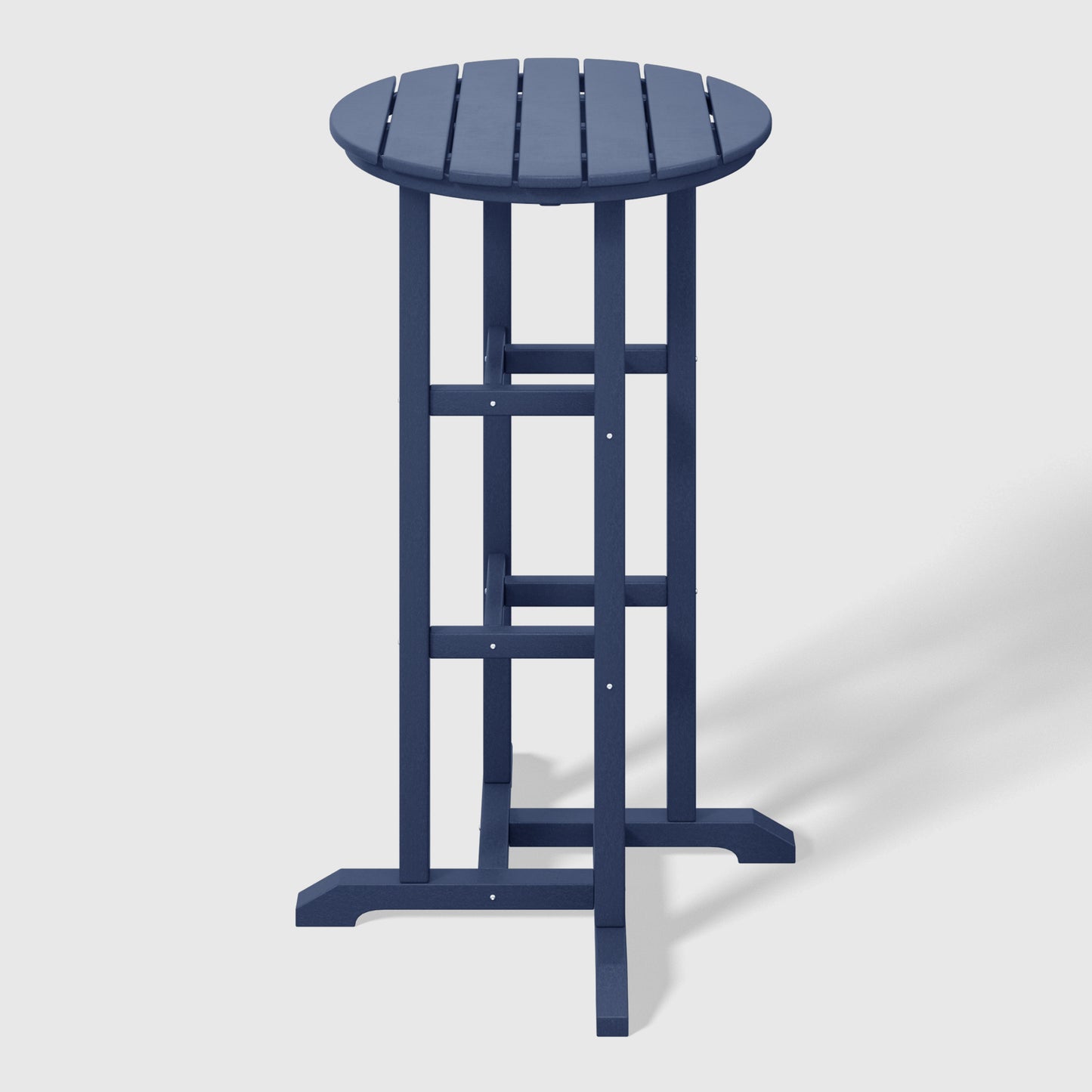 Stockholm All-Weather Outdoor Round Bar Bistro Table (42" Height) Seahawk Designs Patio Bar Tables