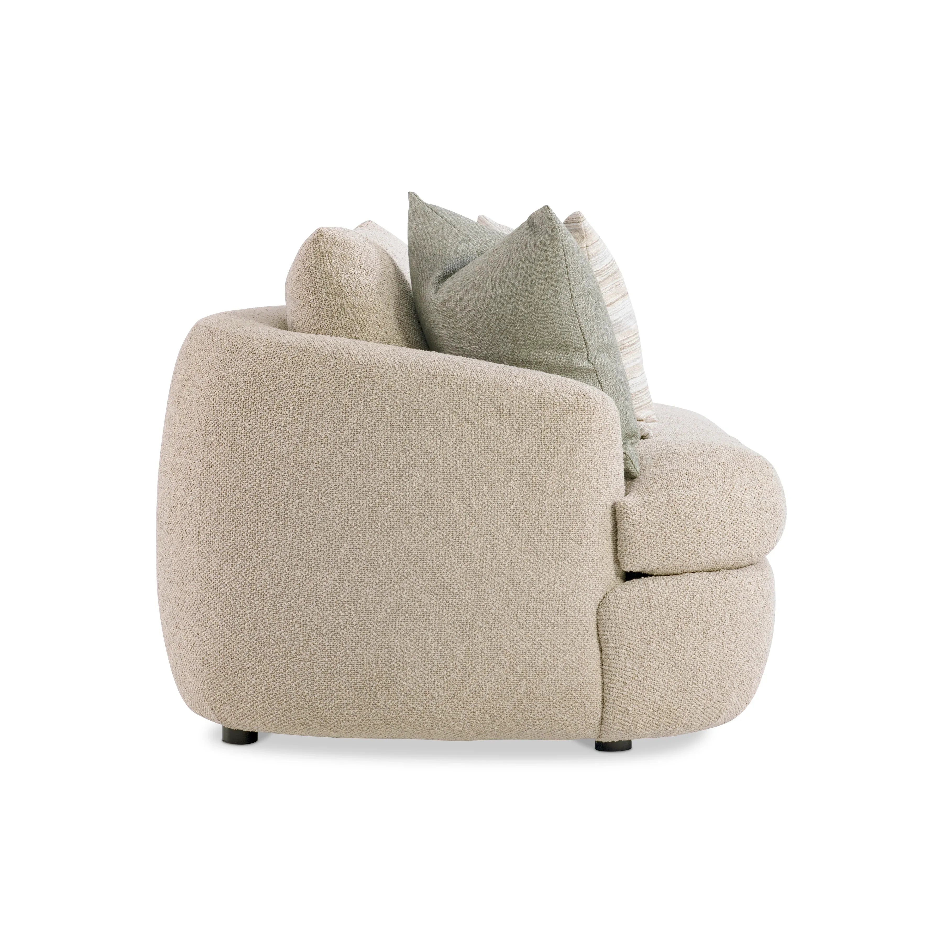 Jules Fabric Left Arm Loveseat Bernhardt Living