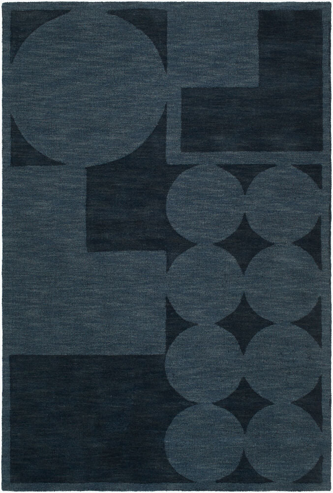 Mystique Handmade Rug — Navy