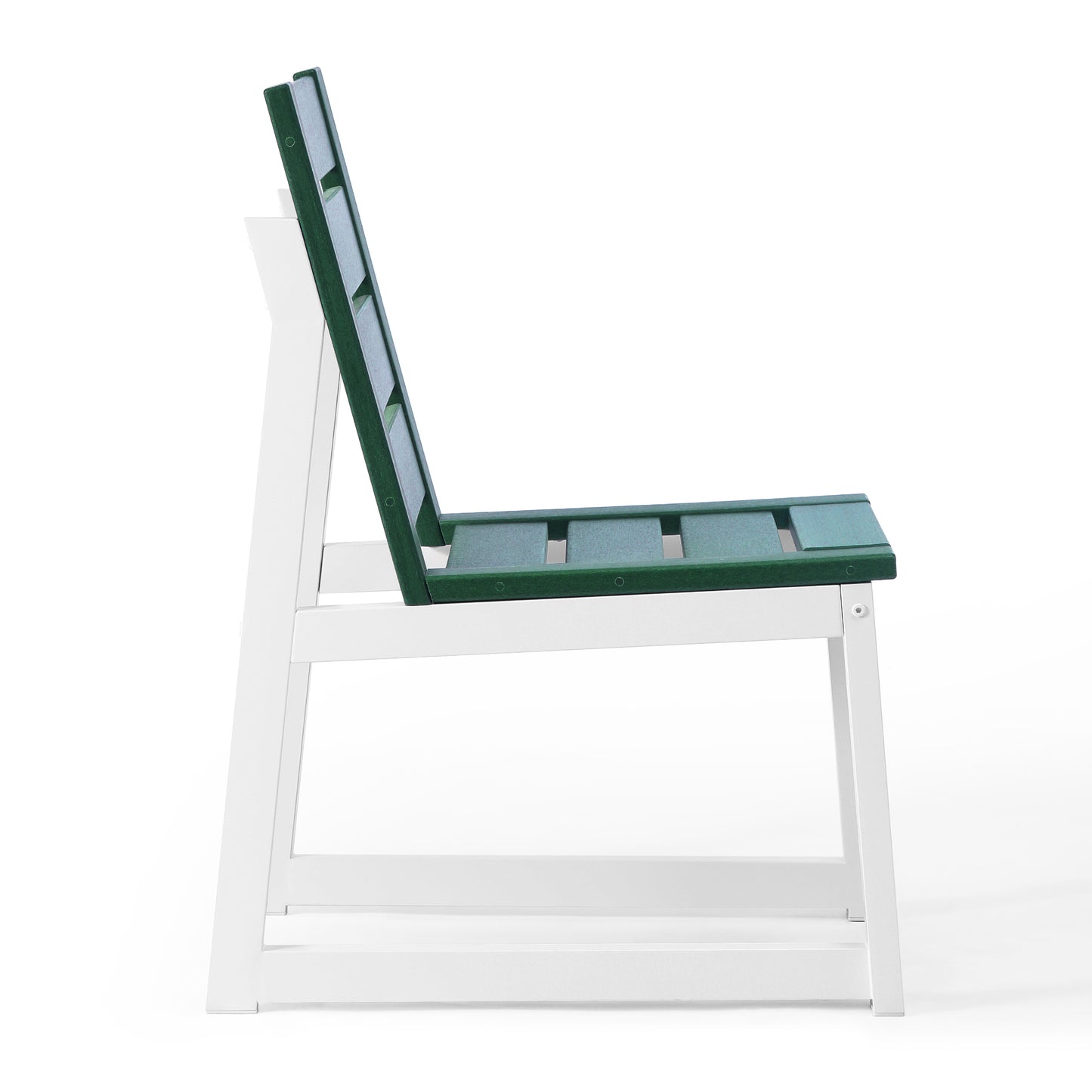 Vista Dining Side Chair Dark Green Seahawk Designs Patio Dining Chairs