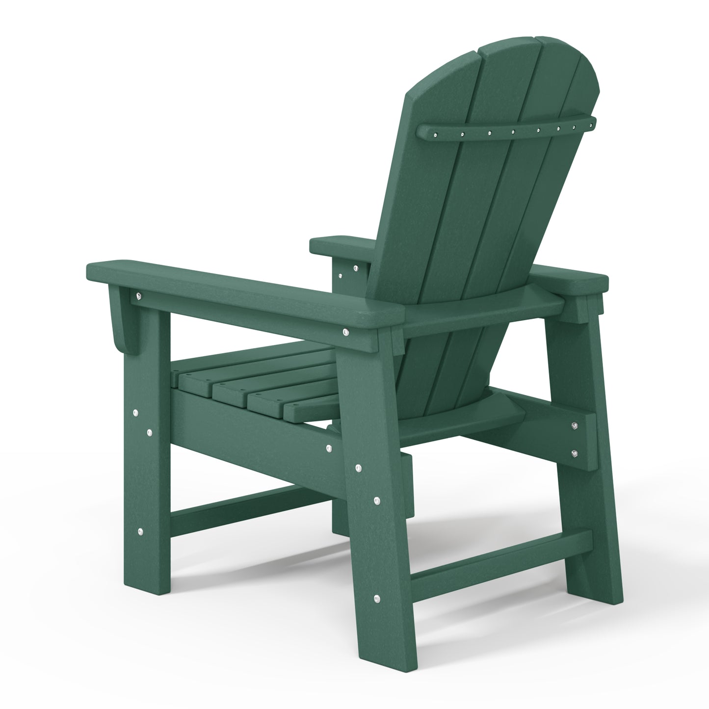 Tiny Terraces Kids' All-Weather Outdoor Poly Adirondack Chair Seahawk Designs Kids Adirondack Chairs