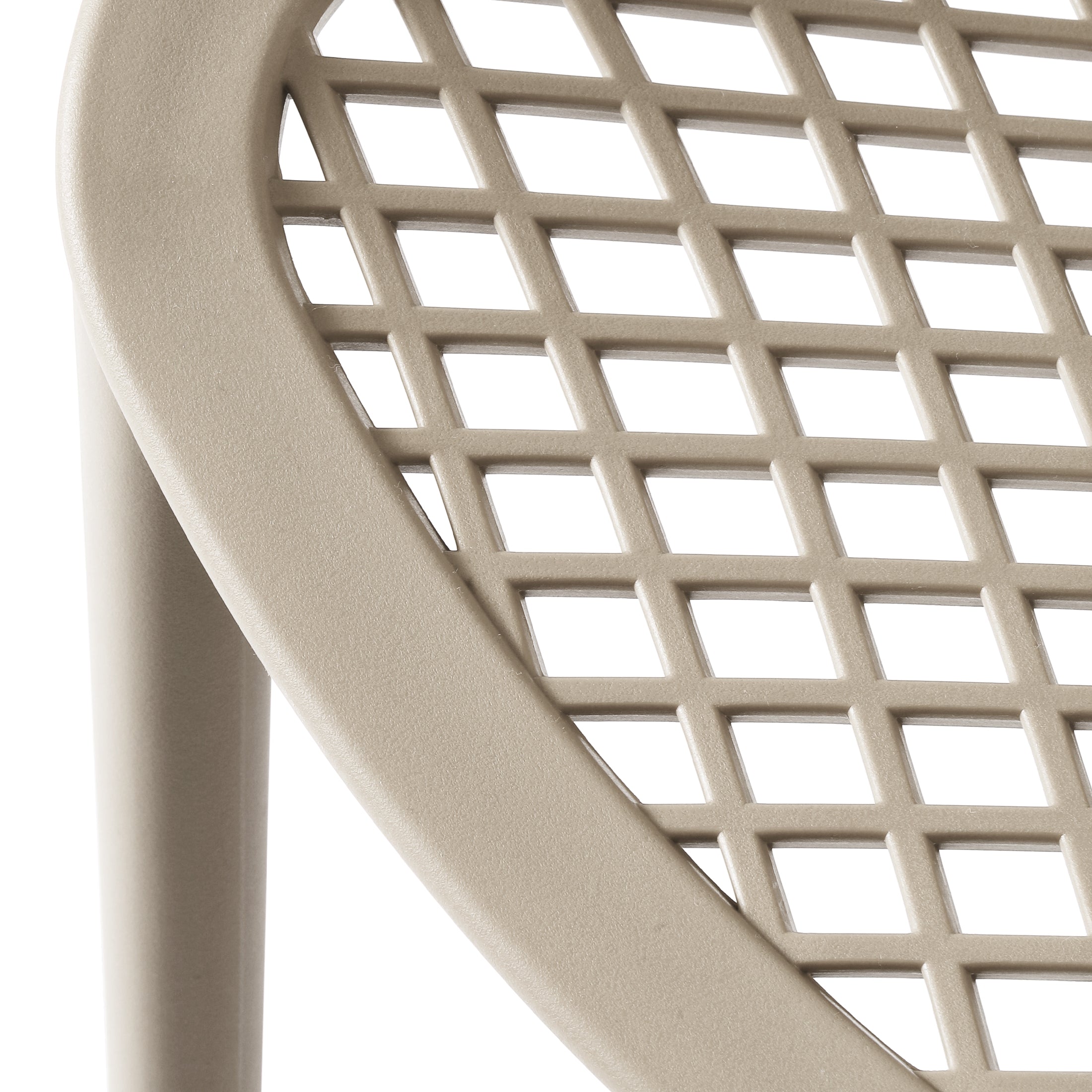Polyform Stacking Dining Side Chair (Set of 2) Seahawk Designs Patio Dining Chairs