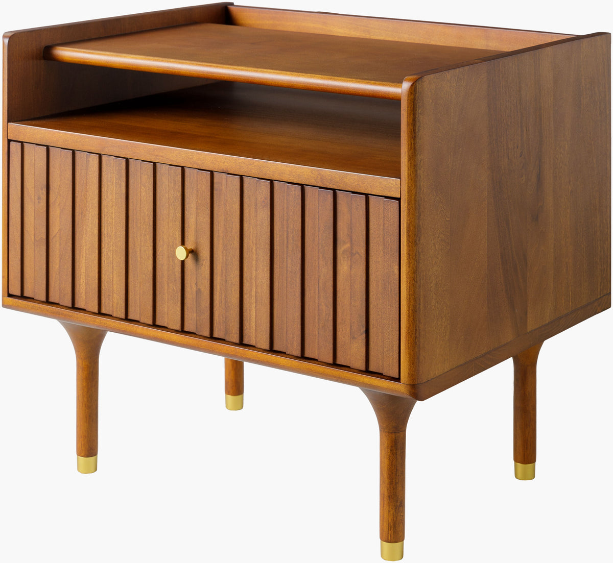 Madri Nightstand — Brown