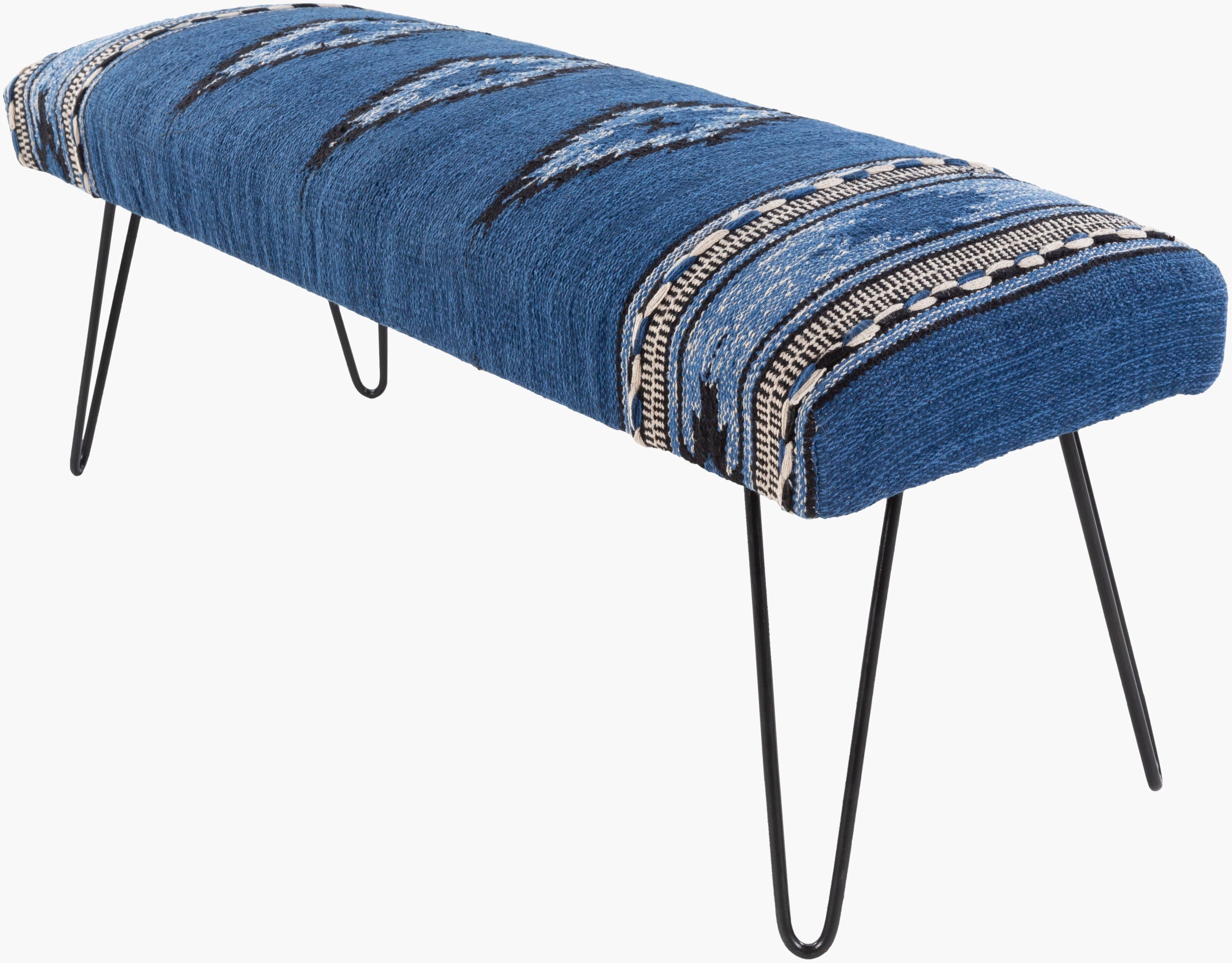Miriam Bench — Black/Blue