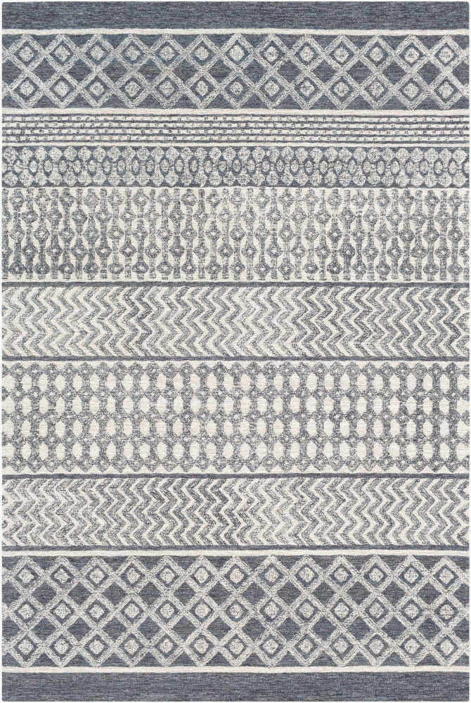Maroc Handmade Rug — Black/Charcoal