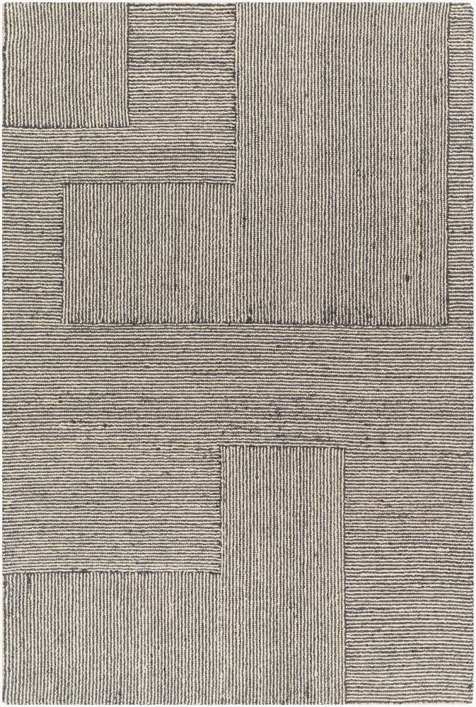 Maroc Handmade Rug — Cream/Gray