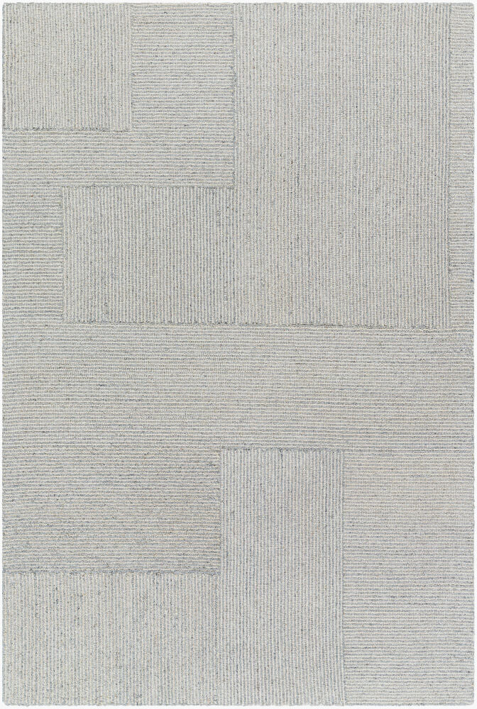 Maroc Handmade Rug — Cream/Medium Gray