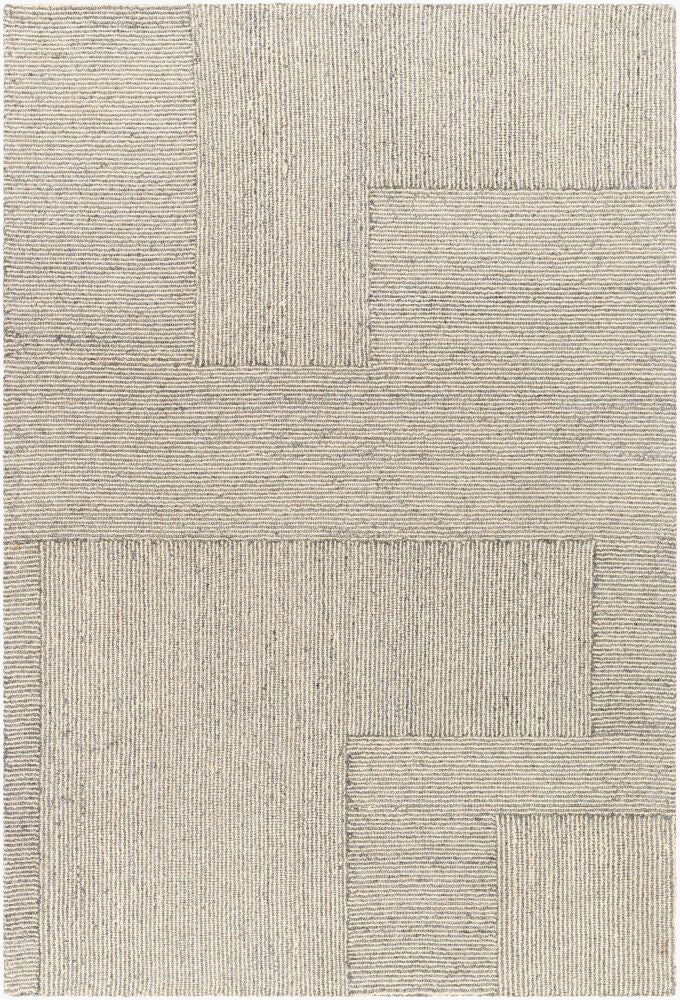 Maroc Handmade Rug — Cream/Gray