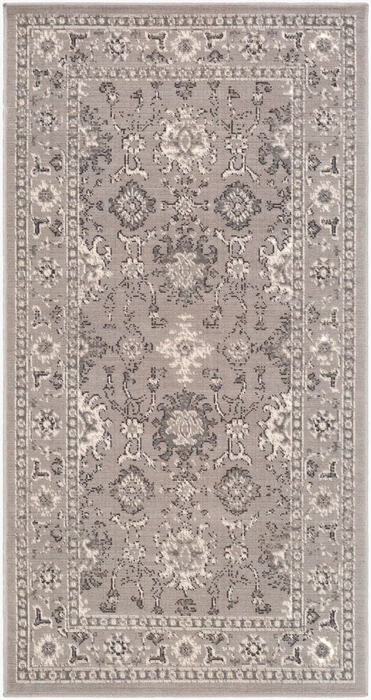 Mavrick Machine Woven Rug — Black/Charcoal