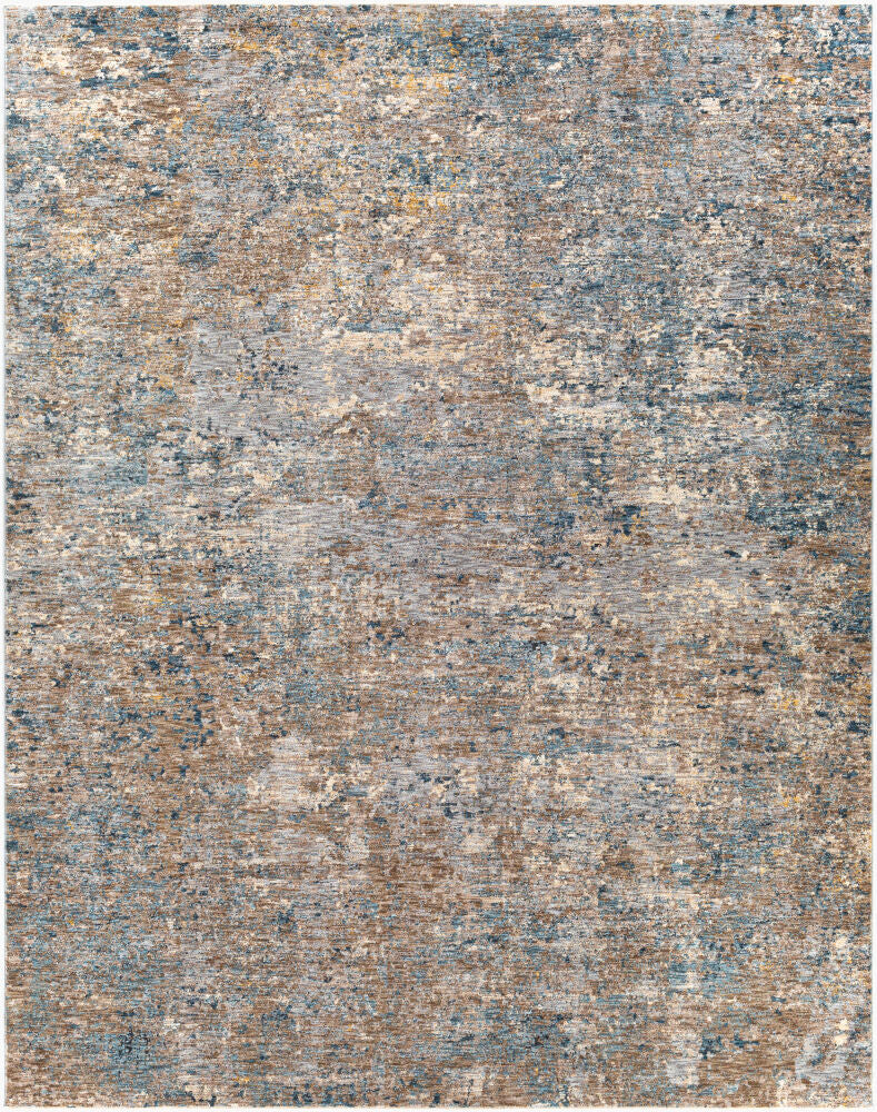 Mirabel Machine Woven Rug — Cream/Dark Blue