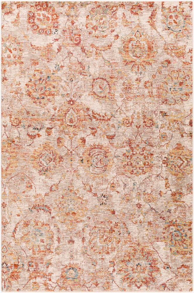 Mirabel Machine Woven Rug — Charcoal/Light Beige