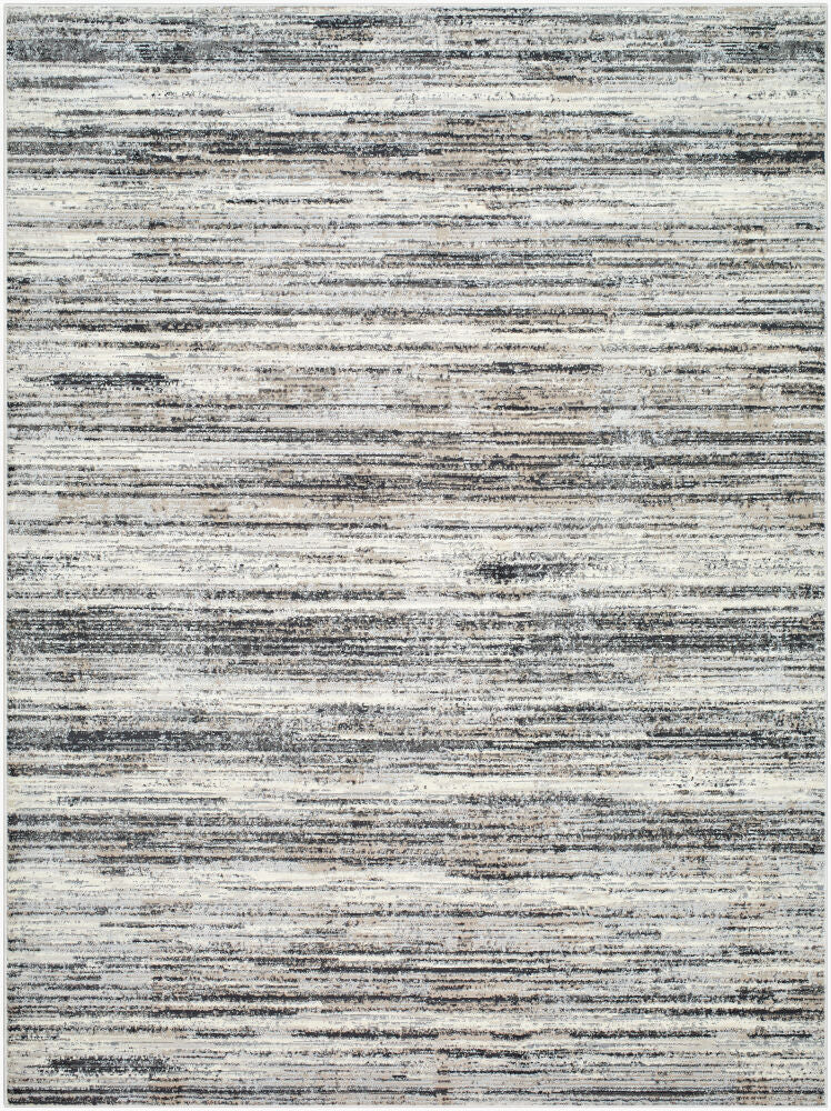 Marbella Machine Woven Rug — Charcoal/Cream