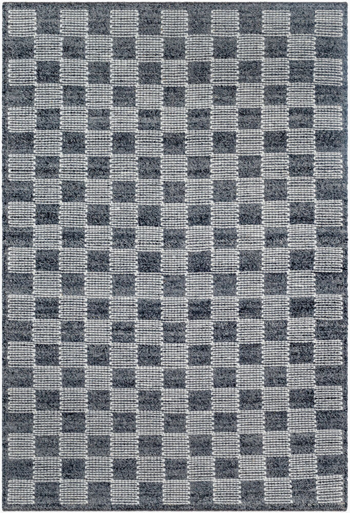 Marcela Handmade Rug — Charcoal/Cream
