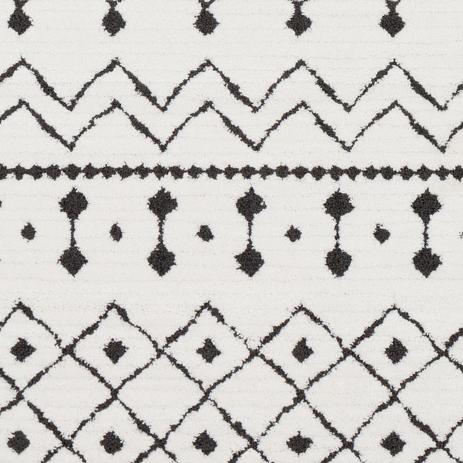 Moroccan Shag Machine Woven Rug Livabliss Moroccan Shag