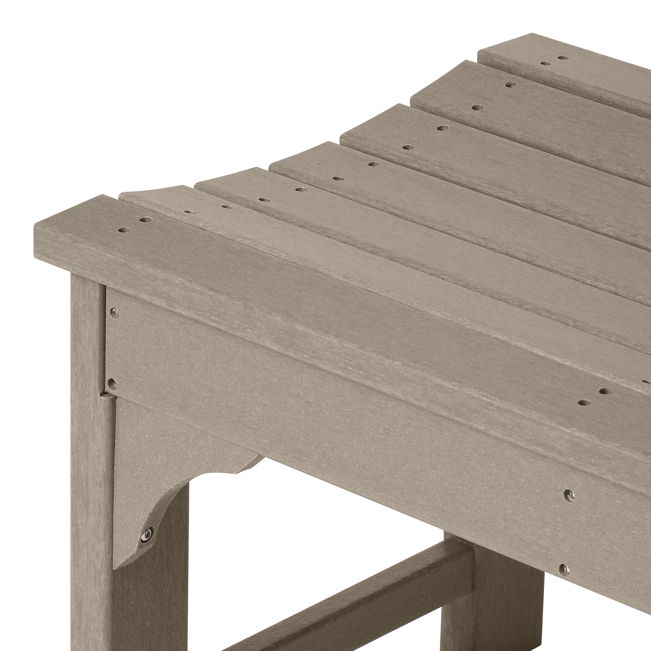 Concord All-Weather Outdoor Garden Backless Bench (46" Wide) Seahawk Designs Patio Benches