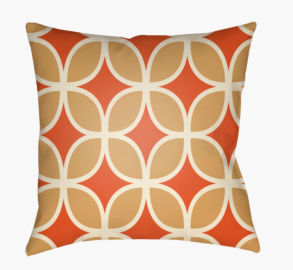 Moderne Accent Pillow — Cream/Mustard