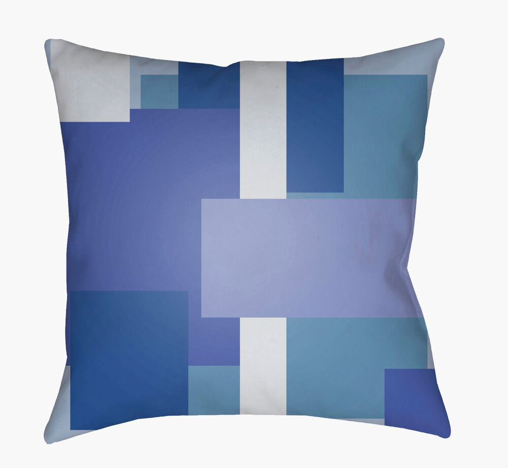 Moderne Accent Pillow — Blue/Denim