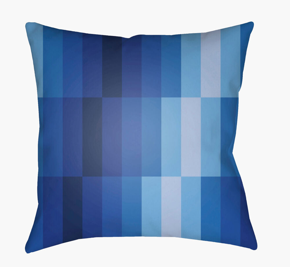 Moderne Accent Pillow — Blue/Dark Blue