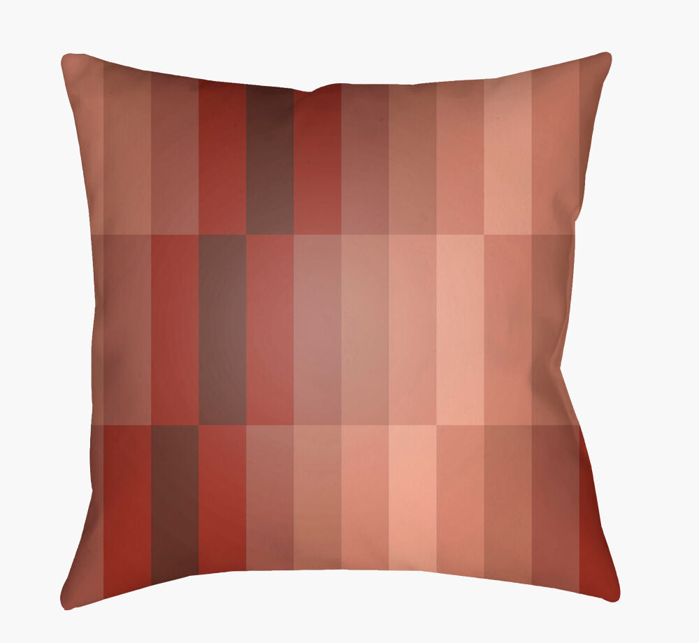 Moderne Accent Pillow — Burgandy/Dusty Pink