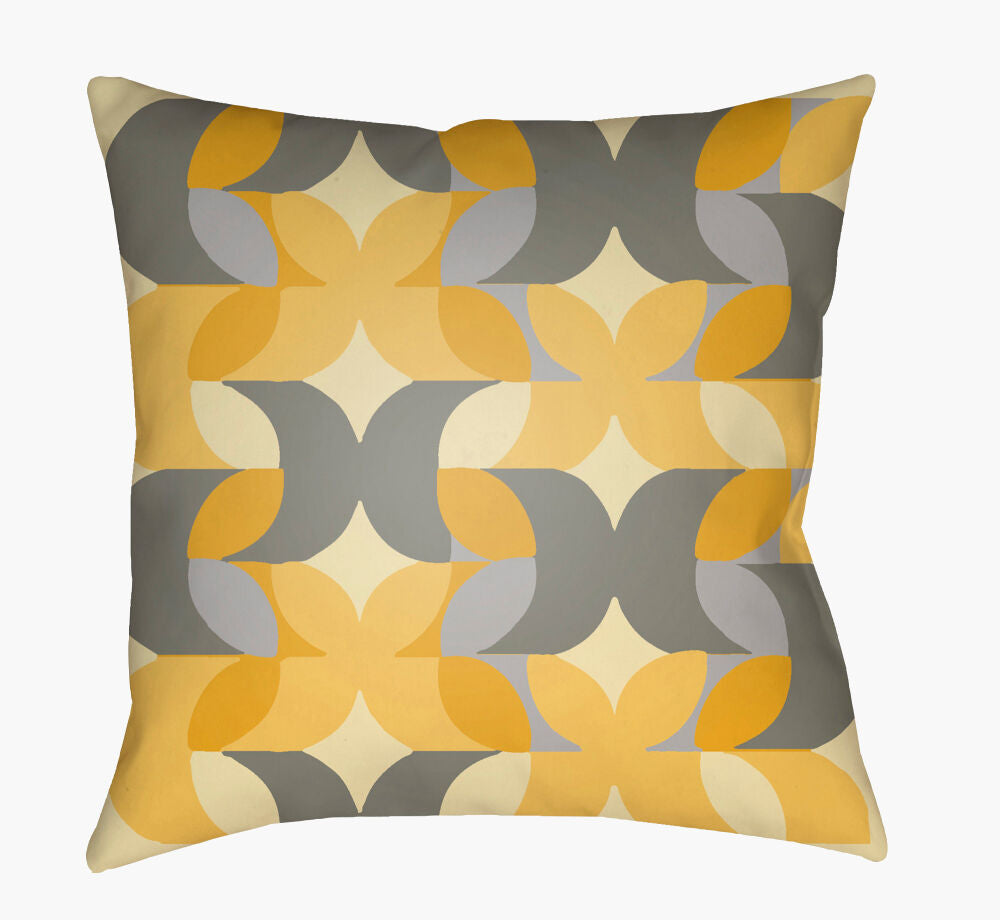Moderne Accent Pillow — Mustard/Saffron